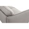 Homeroots 91" Gray Sofa With Black Legs 480923 - alternate 3