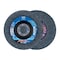 Pferd POLIFAN CURVE flap disc 5in x 7/8, Z SGP CURVE STEELOX, 40 Grit, Large Radius, Zirconia, 2PK 66992 - alternate 1