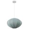 Jonathan Y Kira 18.38" 1-Light Scandinavian Japandi Adjustable Lantern Metal w/Ribbed Cocoon UFO Saucer Shade L JYL4208B - alternate 8