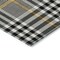 Homeroots 8' Black Gold And Ivory Round Plaid Washable Indoor Outdoor Area Rug 601454 - alternate 7