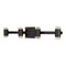 Vaxcel Sunset Hill 4-Light Matte Black LED Contemporary Vanity Light with Clear Bubble Glass W0585 - alternate 1