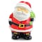 Gibson Home Jovial St. Nick 7.5 Inch Santa Holiday Cookie Jar 113253.01 - alternate 5