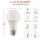 Euri Lighting A19 LED Bulbs, 5W, 450 lm, 40W Eq., 2700K, E26, Dimmable, CEC/JA8, UL, 2PK EA19-5W5021CEC-2 - alternate 5