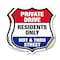 Signmission Private Driveway Shield Sign Private Dri, 12 inch X 12 inch, Vinyl Decal, 2PK SHI-D-2PACK-12-436 - alternate 1