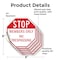 Signmission Stop Members Only No Trespassing, 6 inch X 6 inch, Vinyl Decal, 5PK OC-D-5PACK-6-221 - alternate 2