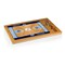 Picnic Time Family Of Brands NCAA North Carolina Tar Heels Basketball Court Icon Glass Top Cutting Board & Knife Set 910-00-505-415-0 - alternate 2