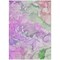 Homeroots 9' X 12' Purple Abstract Washable Non Skid Indoor Outdoor Area Rug 559193 - alternate 8