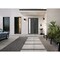Vdomdoors Front Exterior Prehung Metal-Plastic Door Frosted Glass / MANUX 8112 Antracite / Office Commercial MANUX8112EXD-ANT-W32+14-H80-RH-I - alternate 1
