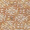 Homeroots 9' X 12' Copper Gray And Beige Floral Washable Indoor Outdoor Area Rug 595941 - alternate 6
