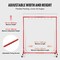 Vevor Painting Rack Adjustable Paint Hanger 8 Hooks Auto Body Painting Stand KSQJPQJ-9026 - alternate 2