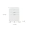 Homeroots 16" White Steel File Organizer 524070 - alternate 5