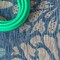 Jonathan Y Zinnia Modern Floral Textured Weave Navy/Aqua 8 ft Round Indoor/Outdoor Area Rug SMB110C-8R - alternate 5