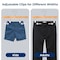 Serenelife Skirt and Pant Hanger with Adjustable Non-Slip Steel Clips, Premium Wooden, 360 degrees, 30PK SLWPNW30 - alternate 4