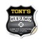 Signmission Tony's Garage I Can Fix Everything But Stupid, 18 Inch X 18 Inch, Vinyl Decal SHI-D-18-490-TONY - alternate 1