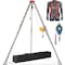 Vevor Confined Space Tripod Kit Rescue Tripod Fall Arrest 4-7 ft Legs 1800 lbs HXRT-07 - alternate 1