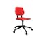 Safco Task Chair, Red, Blk, Polyurethane, Swivel 7825RD - alternate 1