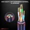 Maximm 25ft Cat8 Ethernet Cable with Gold-Plated RJ45 Connector, 2PK, Black, 2PK CAT8-25FT-SR-BK-2PK - alternate 11