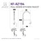 Anzzi Step Single Handle Pull-Down Sprayer Kitchen Faucet in Brushed Nickel KF-AZ194BN - alternate 9