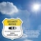 Signmission Security Notice Shield Sign This Propert, 12 Inch X 12 Inch, Plastic Sign SHI-P-12-461 - alternate 5