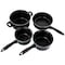 Gibson Home Newton 7 Piece Carbon Steel Cookware Set in Black 127752.07 - alternate 7