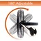 Edendirect Outdoor Fan, Wall Mount, 18 in Blade Dia, 120V, 3,800/4,100/4,600 cfm IR-FANOW18 - alternate 5