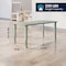 Flash Furniture 7 PC Plastic Activity Table and 6 Chairs Set, 10.5 inSeat Height-Sage YU-YCY-060-0036-RECT-TBL-SAGE-GG - alternate 8