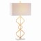 Jonathan Y Selina 32" Iron Ogee Trellis Modern LED Table Lamp, Gold Painting JYL3072A - alternate 6