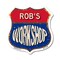 Signmission Rob's Workshop, 6 Inch X 6 Inch, Plastic Sign SHI-P-6-489-ROB - alternate 1