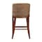 Bali & Pari Jasper Woven Seagrass Bar Stool, Brown Wash 265-14535-ZORO - alternate 5