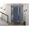 Vdomdoors Steel Door Cynex 6777 Grey Sidelight Exterior Window Stainless Inserts Single Modern Painted-W36+16 CYNEX6777EXD-GRE-W36+16 x H80-Right-hand Inswing - alternate 4