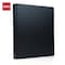 Deli Economy View Binder 0.5in, Letter, 3-Ring, 2 Pockets, Black, 12PK CF560-BK - alternate 1