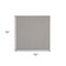 Homeroots 6' Ivory And Charcoal Square Geometric Indoor Outdoor Area Rug 552350 - alternate 4
