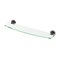 Gatco Locke Glass Shelf, Matte Black 5456MX - alternate 3