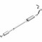 Bre Exhaust Exhaust System, Aluminized Steel; With Mufflers; 3 Inch Pipe Diameter; Single Exhaust 106-0511 - alternate 1