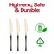 Smarty Had A Party Gold with Black Handle Moderno Disposable Plastic Dinner Knives (240 Knives), 240PK 9320-GBK-CASE - alternate 8