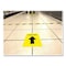 Avery Social Distancing Floor Decals, 8.5 x 11, This Way, Yellow Face, Black Graphics, 5PK 83022 - alternate 5