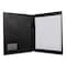 Bond Street Ltd Faux-Leather Padfolio, 9 x 12 Pad, 9.75 x 12.5, Black WRC5042BS-BLACK - alternate 2