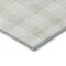 Homeroots 3' X 5' Ivory And Beige Plaid Washable Indoor Outdoor Area Rug 595403 - alternate 7