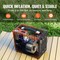 Vevor PCP Air Compressor 4500PSI/30Mpa Built-in Converter DC12V/AC120V Auto-Stop SS-PAC03A - alternate 3