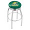 Holland Bar Stool Co 30" Chrome Northern Michigan Swivel Bar Stool, Accent Ring L8C3C30NorMic - alternate 1