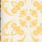 Homeroots 8" X 8" Golden Yellow Retro Peel And Stick Removable Tiles 399844 - alternate 4