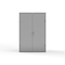 Strong Hold 14 GA Bin Cabinet with 3 Shelves No Legs - 48 In W. x 75 In. H x 24 In. D - 160 Yellow Bins 46-BBS-243-160Y-NL-L - alternate 3