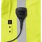 Ironwear 49" Hi Vis Flame Retardant Raincoat with Tuckaway Hood, Lime, Medium 9520FR-L-MD - alternate 3