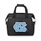 Picnic Time Family Of Brands NCAA North Carolina Tar Heels On The Go Lunch Bag Cooler - Soft Cooler Lunch Box, Black 510-00-179-414-0 - alternate 1