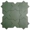 Apollo Tile Seville 7 x 7 in. Matte Sage Green Porcelain Star Wall and Floor Tile 5.31 sq ft/case, 34PK TNG88STRGRNA - alternate 6