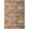 Homeroots 8' X 10' Brown And Terra Cotta Southwestern Washable Indoor Outdoor Area Rug 603536 - alternate 5