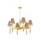 Hudson Valley Lighting Lindenwood 33.5 in. Chandelier Aged Brass 3434-AGB - alternate 5