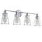 Jonathan Y Evelyn 29.5" 4-light Metal Vanity Light, Chrome JYL7418A - alternate 8