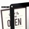Azar Displays Black Window Sign Holder Frame with Suction Cups 5in x 7in, 2PK 106692-BLK-2PK - alternate 2