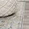 Jonathan Y Brandy Rustic Border Low-Pile Machine-Washable Dark Gray/Cream 5 ft. x 8 ft. Area Rug WSH321A-5 - alternate 5